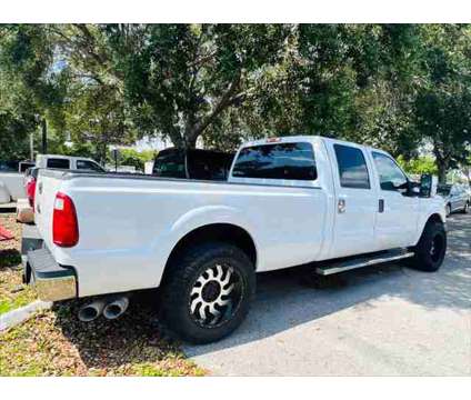 2011 Ford F-350 XLT 4x2 4dr Crew Cab 8 ft. LB SRW Pickup is a White 2011 Ford F-350 XLT Truck in Fort Lauderdale FL