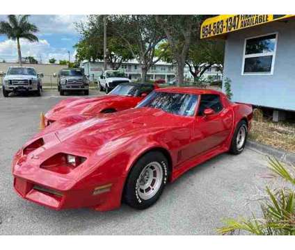 1981 Chevrolet Corvette 2dr Coupe is a Red 1981 Chevrolet Corvette 2dr Coupe Classic Car in Fort Lauderdale FL
