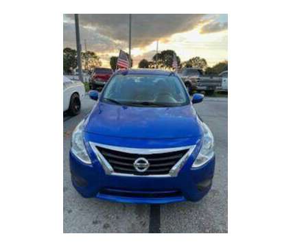 2016 Nissan Versa 1.6 S+ is a Blue 2016 Nissan Versa 1.6 Trim Car for Sale in Fort Lauderdale FL