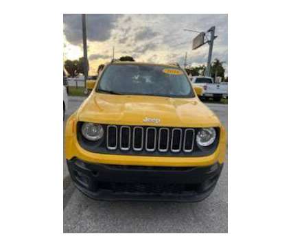 2016 Jeep Renegade Latitude is a Yellow 2016 Jeep Renegade Latitude SUV in Fort Lauderdale FL