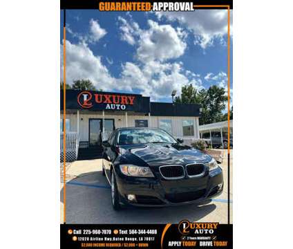 2011 BMW 3 Series for sale is a Black 2011 BMW 3-Series Car for Sale in Baton Rouge LA