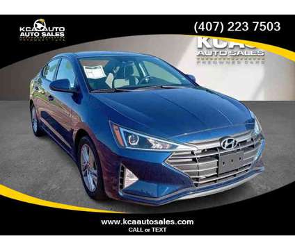 2020 Hyundai Elantra for sale is a Blue 2020 Hyundai Elantra Car for Sale in Orlando FL