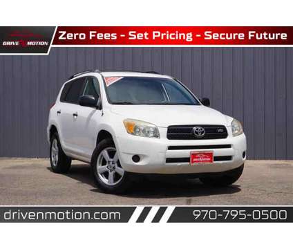 2008 Toyota RAV4 for sale is a White 2008 Toyota RAV4 4dr Car for Sale in Greeley CO