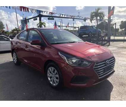 2020 Hyundai Accent for sale is a Red 2020 Hyundai Accent Car for Sale in Davie FL