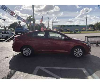 2020 Hyundai Accent for sale is a Red 2020 Hyundai Accent Car for Sale in Davie FL