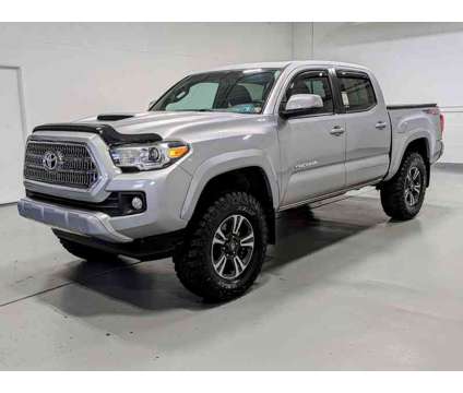2017UsedToyotaUsedTacomaUsedDouble Cab 5 Bed V6 4x4 AT (Natl) is a Silver 2017 Toyota Tacoma Car for Sale in Greensburg PA
