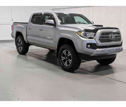 2017UsedToyotaUsedTacomaUsedDouble Cab 5 Bed V6 4x4 AT (Natl) is a Silver 2017 Toyota Tacoma Car for Sale in Greensburg PA