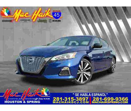 2022UsedNissanUsedAltima is a Blue 2022 Nissan Altima Car for Sale in Houston TX