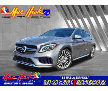 2018UsedMercedes-BenzUsedGLA is a Grey 2018 Mercedes-Benz G Car for Sale in Houston TX