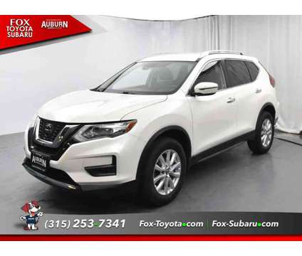 2019UsedNissanUsedRogue is a White 2019 Nissan Rogue Car for Sale in Auburn NY