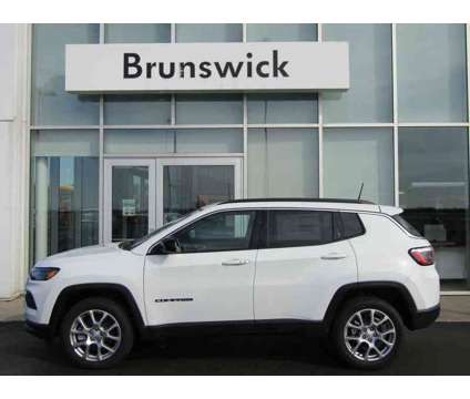 2024NewJeepNewCompass is a White 2024 Jeep Compass Car for Sale in Brunswick OH
