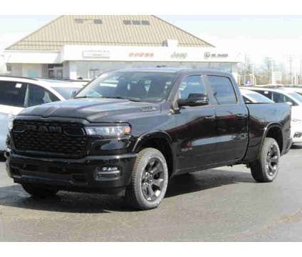 2025NewRamNew1500New4x4 Crew Cab 57 Box is a Black 2025 RAM 1500 Model Car for Sale in Brunswick OH