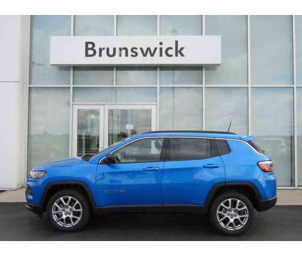 2024NewJeepNewCompass is a Blue 2024 Jeep Compass Car for Sale in Brunswick OH