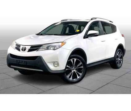 2015UsedToyotaUsedRAV4 is a White 2015 Toyota RAV4 Car for Sale in Danvers MA