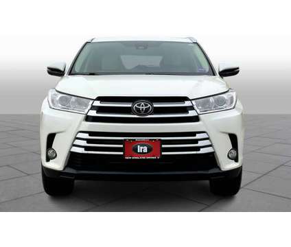 2019UsedToyotaUsedHighlander is a White 2019 Toyota Highlander Car for Sale in Saco ME