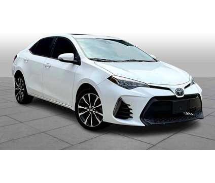 2019UsedToyotaUsedCorolla is a White 2019 Toyota Corolla Car for Sale in Stafford TX