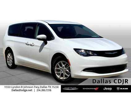 2022UsedChryslerUsedVoyager is a White 2022 Chrysler Voyager Car for Sale in Dallas TX