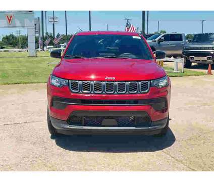2024NewJeepNewCompass is a Red 2024 Jeep Compass Car for Sale in Guthrie OK
