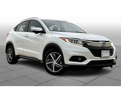 2021UsedHondaUsedHR-V is a Silver, White 2021 Honda HR-V Car for Sale in Richmond TX