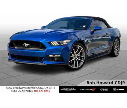 2017UsedFordUsedMustang is a Blue 2017 Ford Mustang Car for Sale in Oklahoma City OK
