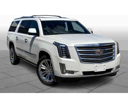 2020UsedCadillacUsedEscalade ESV is a White 2020 Cadillac Escalade ESV Platinum Car for Sale in Columbus GA