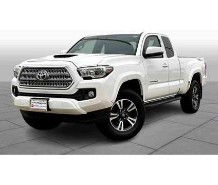 2016UsedToyotaUsedTacoma is a White 2016 Toyota Tacoma Car for Sale in Richmond TX