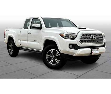 2016UsedToyotaUsedTacoma is a White 2016 Toyota Tacoma Car for Sale in Richmond TX