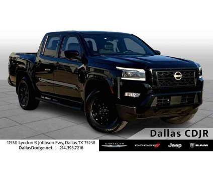 2023UsedNissanUsedFrontierUsedCrew Cab 4x2 Auto is a Black 2023 Nissan frontier Car for Sale in Dallas TX
