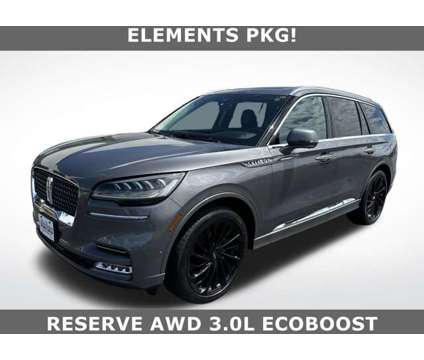 2021 Lincoln Aviator Reserve is a Grey 2021 Lincoln Aviator Car for Sale in Plymouth WI