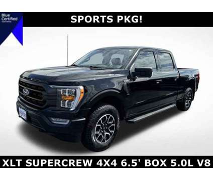 2021 Ford F-150 XLT is a Black 2021 Ford F-150 XLT Car for Sale in Plymouth WI