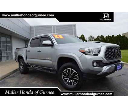 2023 Toyota Tacoma 4WD TRD Sport is a Silver 2023 Toyota Tacoma Car for Sale in Gurnee IL