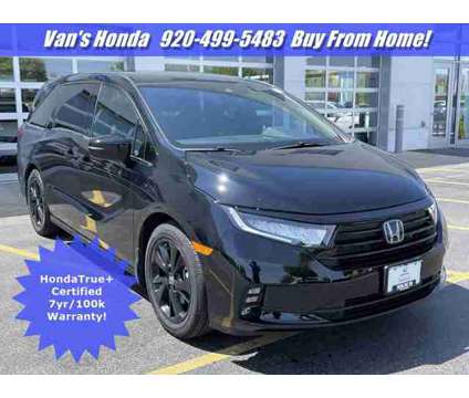 2023 Honda Odyssey Sport is a Black 2023 Honda Odyssey Car for Sale in Green Bay WI