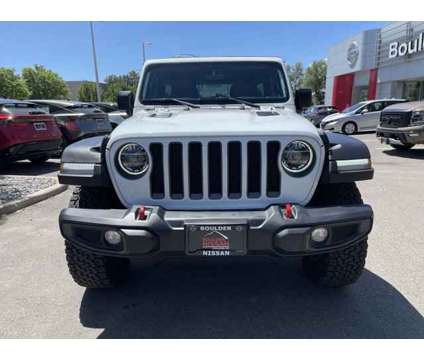 2021 Jeep Wrangler Unlimited Rubicon is a White 2021 Jeep Wrangler Unlimited Car for Sale in Boulder CO