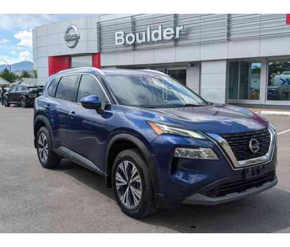 2021 Nissan Rogue SV is a Blue 2021 Nissan Rogue SV Car for Sale in Boulder CO
