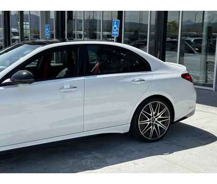 2024 Mercedes-Benz C-Class AMG C 43 4MATIC is a White 2024 Mercedes-Benz C Class Car for Sale in Draper UT