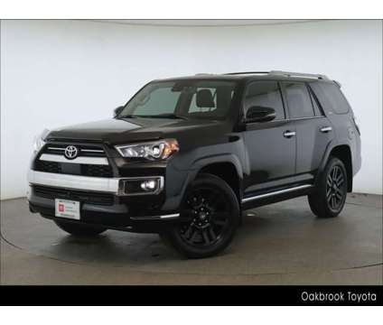 2022 Toyota 4Runner Limited is a Black 2022 Toyota 4Runner Limited SUV in Westmont IL