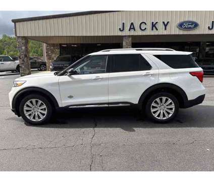 2024 Ford Explorer King Ranch is a White 2024 Ford Explorer Car for Sale in Hayesville NC