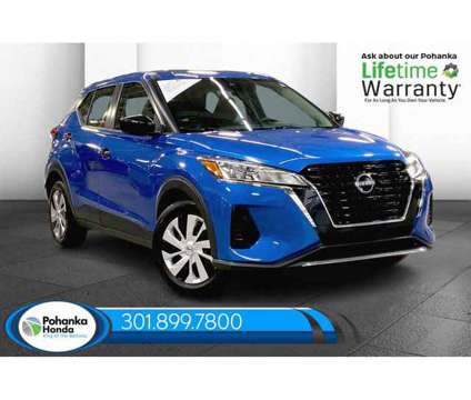 2022 Nissan Kicks S is a Blue 2022 Nissan Kicks S Car for Sale in Capitol Heights MD