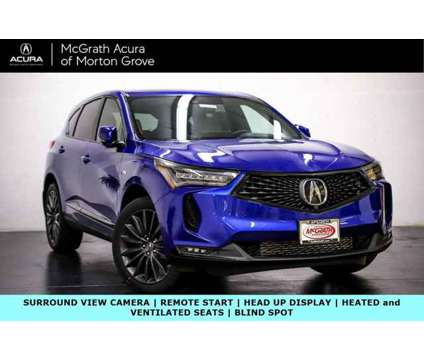 2024 Acura RDX w/A-Spec Advance Package is a Blue 2024 Acura RDX Car for Sale in Morton Grove IL