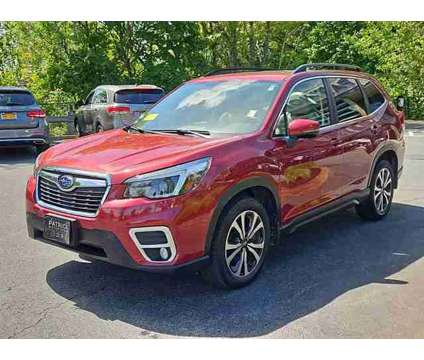 2021 Subaru Forester Limited is a Red 2021 Subaru Forester 2.5i Car for Sale in Shrewsbury MA