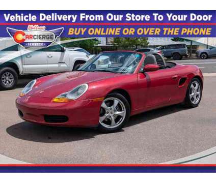 2001 Porsche Boxster is a Red 2001 Porsche Boxster Car for Sale in Colorado Springs CO