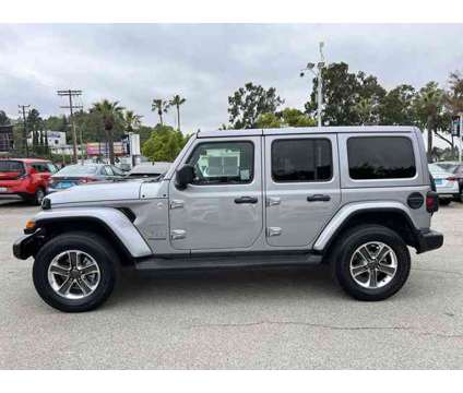 2021 Jeep Wrangler Unlimited Sahara is a Silver 2021 Jeep Wrangler Unlimited Car for Sale in Los Angeles CA