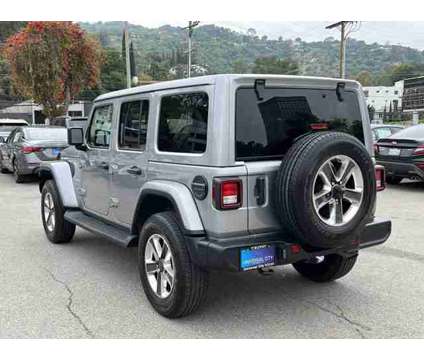 2021 Jeep Wrangler Unlimited Sahara is a Silver 2021 Jeep Wrangler Unlimited Car for Sale in Los Angeles CA