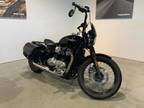 2017 Triumph Bonneville Bobber Jet Black Motorcycle for Sale