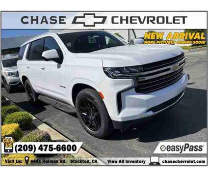 2023 Chevrolet Tahoe LT is a White 2023 Chevrolet Tahoe LT Car for Sale in Stockton CA
