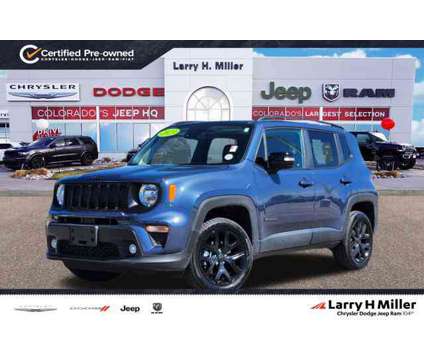 2023 Jeep Renegade Altitude is a Blue, Grey 2023 Jeep Renegade Altitude Car for Sale in Denver CO