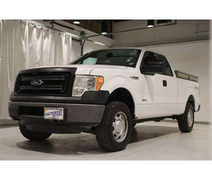 2013 Ford F-150 &quot;4WD SUPERCAB 163&quot;&quot; XL&quot; is a White 2013 Ford F-150 Car for Sale in Pueblo CO