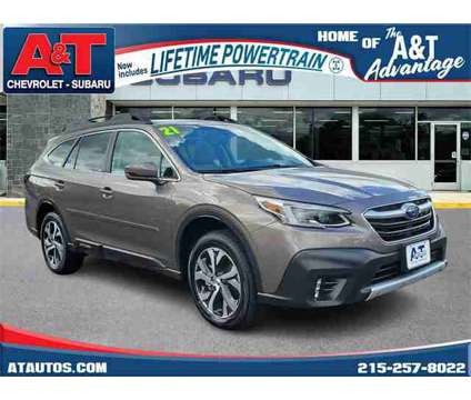 2021 Subaru Outback Limited is a Tan 2021 Subaru Outback Limited Car for Sale in Sellersville PA
