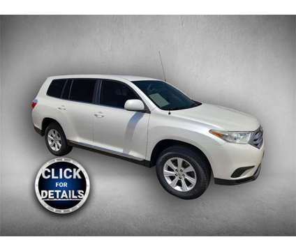 2012 Toyota Highlander is a White 2012 Toyota Highlander Car for Sale in Lubbock TX