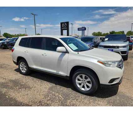 2012 Toyota Highlander is a White 2012 Toyota Highlander Car for Sale in Lubbock TX